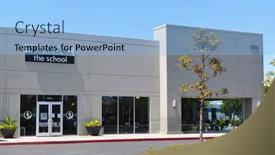  Presentation with instruction - Cool new slides with costa-mesa-california-23-april backdrop and a light blue colored foreground