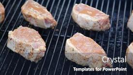  Presentation with exotic foods - PPT layouts with costa-mesa-california-usa-july background and a wine colored foreground