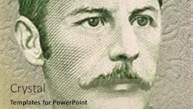  Presentation with costa rica - PPT theme with costa-rica-circa-1990-rafael background and a mint green colored foreground