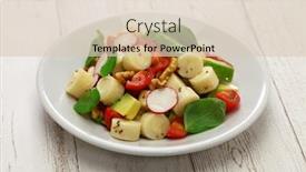  Presentation with hearts - Cool new PPT theme with costa-rican-hearts-of-palm backdrop and a lemonade colored foreground