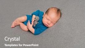  Presentation with costume - Audience pleasing slides consisting of costume napping after a tough backdrop and a gray colored foreground