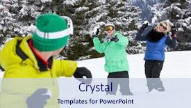  Presentation with snowball - Amazing slides having stuffed red bell peppers with white rice and cheese backdrop and a coral colored foreground