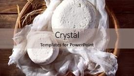  Presentation with wicker - Beautiful presentation theme featuring gauze in wicker basket backdrop and a coral colored foreground