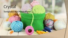  Presentation with yarn - Audience pleasing PPT theme consisting of teen student smiling over polish backdrop and a crimson colored foreground