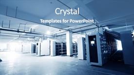  Presentation with manufacture - PPT theme consisting of stinkbug on green leaf in the wild background and a tawny brown colored foreground