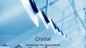  Presentation with manufacture - Presentation featuring cotton mills - factory on manufacture of threads background and a  colored foreground