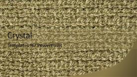  Presentation with wool - Beautiful slide set featuring cotton mills - knitted green wool pattern backdrop and a  colored foreground