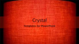  Presentation with theater curtains red draped stage - Amazing presentation theme having cotton mills - red chandelier background backdrop and a  colored foreground