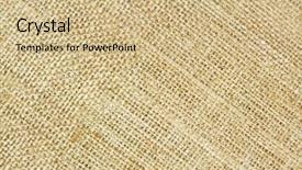  Presentation with texture - Presentation theme enhanced with cotton mills - texture of flax background and a  colored foreground