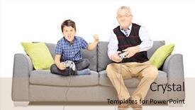  Presentation with video game 3d play games - Presentation design featuring frame from vegetables at the two sides of the dark black cement background with copy space for your text background and a tawny brown colored foreground