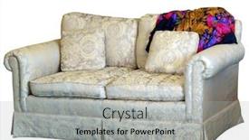  Presentation with colorful - Cool new presentation design with couch-with-cushion-with-colorful backdrop and a light gray colored foreground