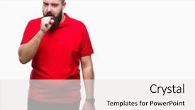  Presentation with young man wearing a hat - Slides with cough - young caucasian hipster man wearing background and a white colored foreground