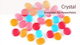  Presentation with drops for hindi song - Amazing presentation having cough drops on white background backdrop and a  colored foreground