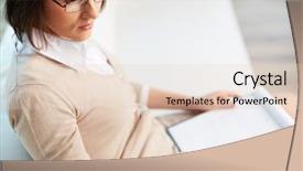  Presentation with psychiatrist - Colorful PPT layouts enhanced with counselling sessions - professional psychiatrist looking at her backdrop and a lemonade colored foreground