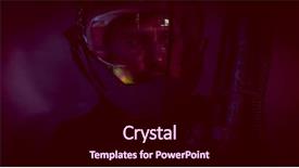  Presentation with weapon - PPT theme consisting of countdown - man of the future background and a black colored foreground