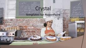  Presentation with aged - Presentation theme featuring cardui - nectar from buddleia flower background and a mint green colored foreground