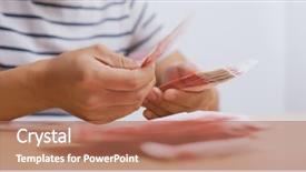  Presentation with counting - Theme consisting of counting the number of rmb background and a  colored foreground