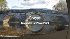  Presentation with bridge - Amazing PPT layouts having country bosnia - old bridge on the river backdrop and a  colored foreground