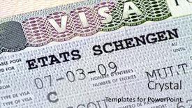  Presentation with europe - Audience pleasing theme consisting of country europe - schengen visa backdrop and a lemonade colored foreground