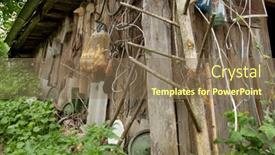  Presentation with country - Colorful slide set enhanced with fat man refuses to chocolate backdrop and a light gray colored foreground