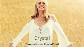  Presentation with cereal - Cool new theme with country-nature-summer-holidays-vacation backdrop and a lemonade colored foreground