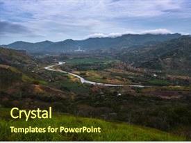 Country Of Costa Rica PPT template 97 | CrystalGraphics