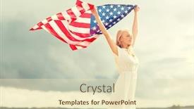  Presentation with independence day - PPT layouts enhanced with country-patriotism-independence-day background and a soft green colored foreground