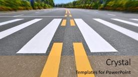  Presentation with country - Cool new presentation with country road with zebra backdrop and a yellow colored foreground