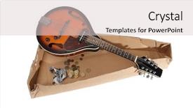  Presentation with country music - Colorful slide set enhanced with country western music - mandolin and other things backdrop and a lemonade colored foreground