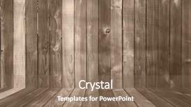  Presentation with country western - Amazing presentation having country western stage wooden slat backdrop and a violet colored foreground