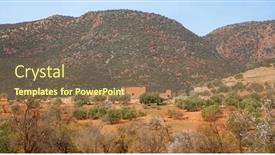  Presentation with morocco - PPT layouts featuring countryside-moroccan-and-village-morocco background and a violet colored foreground