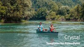  Presentation with nature river - 