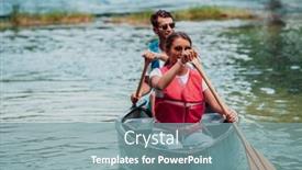  Presentation with nature river - 