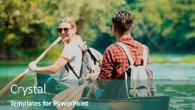  Presentation with nature river - 