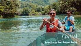  Presentation with nature river - 