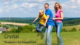  Presentation with summer sun - Beautiful presentation featuring  backdrop and a  colored foreground