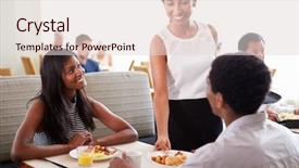  Presentation with hotel security - Cool new theme with couple breakfast in hotel restaurant backdrop and a lemonade colored foreground