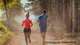  Presentation with forest road - 