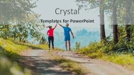  Presentation with forest road - 