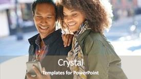  Presentation with journey to new heights - Beautiful slides featuring couple enjoying journey in new backdrop and a  colored foreground