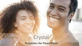  Presentation with heights - Amazing slides having couple enjoying scenery of manhattan from brooklyn heights at sunset backdrop and a lemonade colored foreground