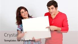  Presentation with whiteboard - PPT layouts enhanced with vintage retro looking a traffic background and a royal blue colored foreground