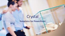  Presentation with love story of apollo and daphne - Presentation theme featuring couple in love buy jewelry background and a sky blue colored foreground