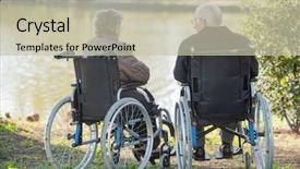  Presentation with next - Colorful theme enhanced with couple next to the lake backdrop and a soft green colored foreground