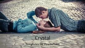  Presentation with social anxiety teenagers - Beautiful slide deck featuring factory steel shed - structure of industrial storage site backdrop and a  colored foreground.