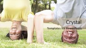  Presentation with jesus in the garden of getshame - Cool new presentation design with couple standing on their heads in garden backdrop and a lemonade colored foreground