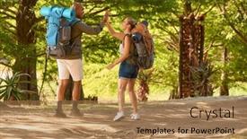  Presentation with backpacks - 