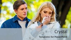  Presentation with forgiveness - PPT theme featuring couples relationships - betrayal and forgiveness couple girl background and a light blue colored foreground