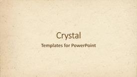  Presentation with coupon - Beautiful PPT theme featuring coupon - vintage paper texture or background backdrop and a cream colored foreground