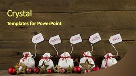  Presentation with peace love - Amazing PPT theme having courage peace luck love aim backdrop and a tawny brown colored foreground